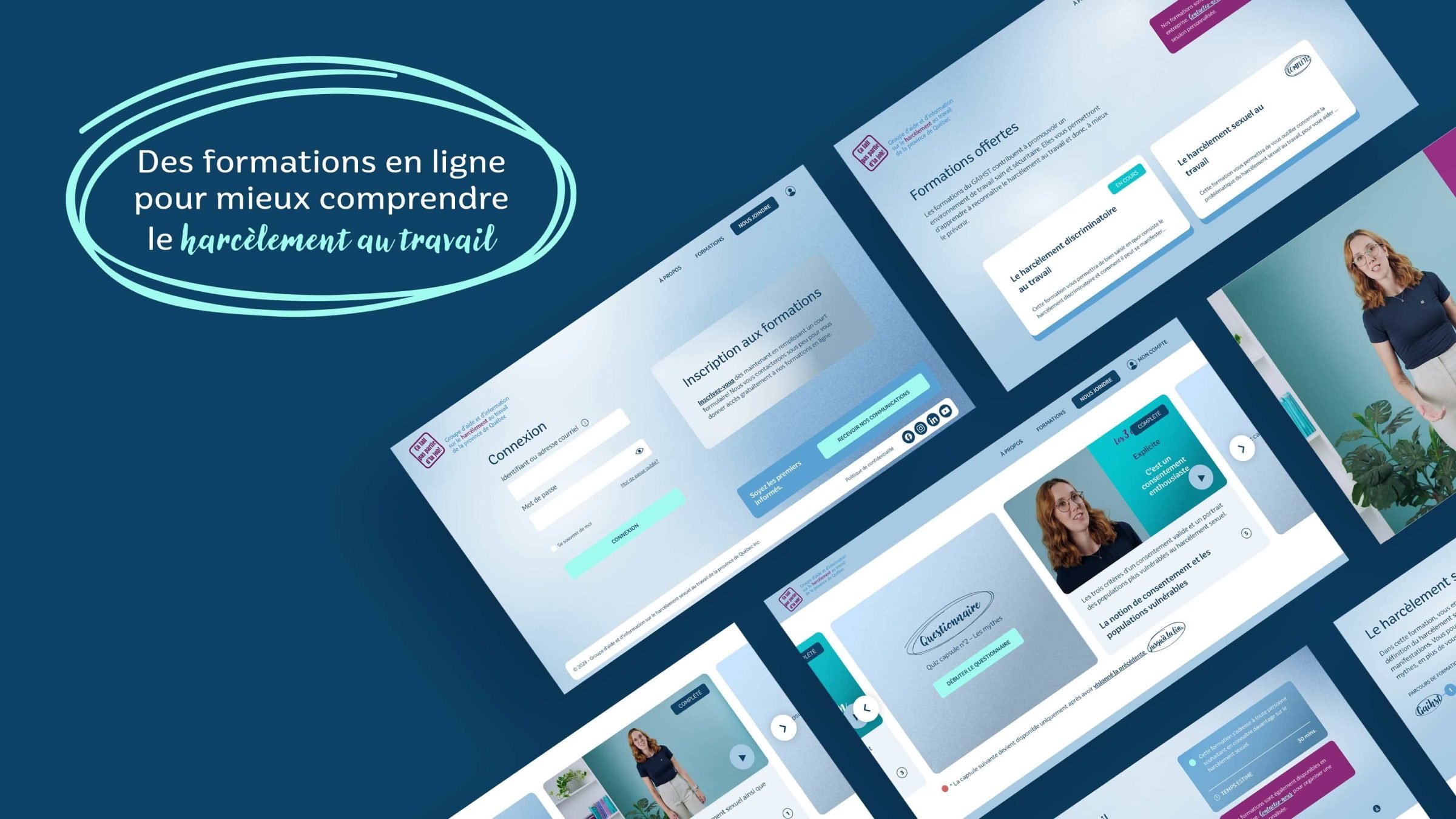 Conception d'une plateforme de formation en ligne