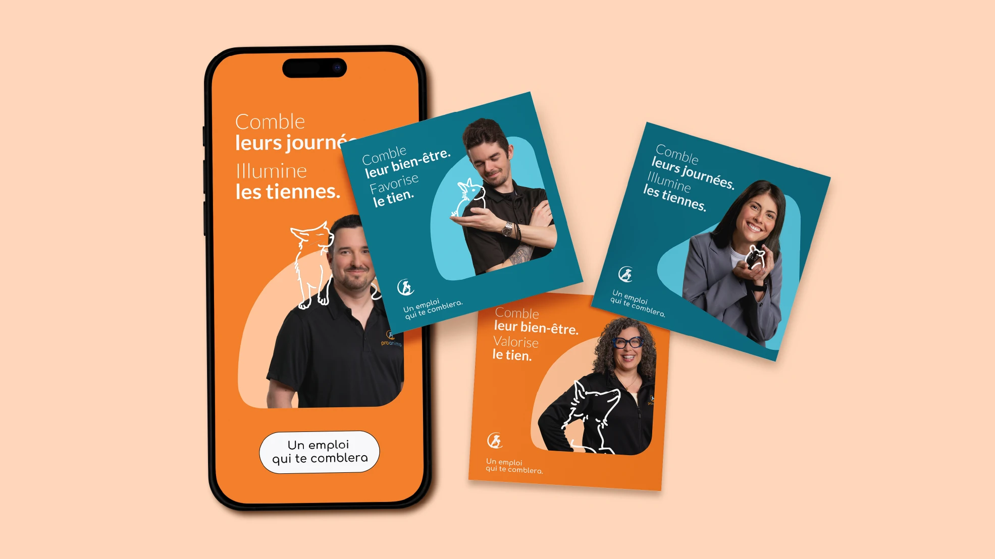 Stratégie de marque-employeur pour Proanima