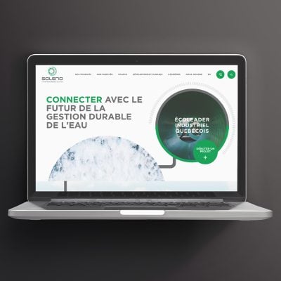 Conception du site de Soleno.com